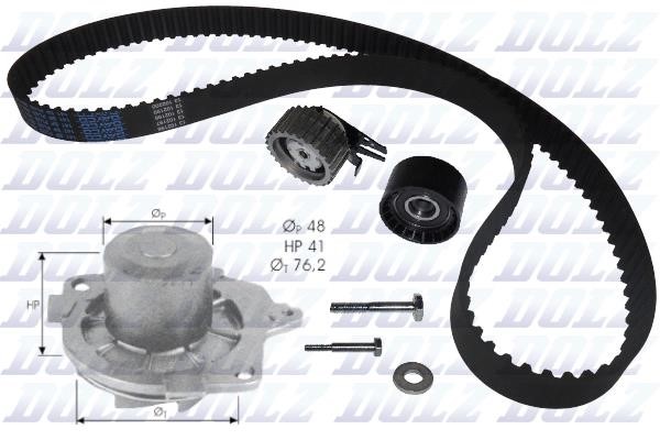 Dolz KD032 TIMING BELT KIT WITH WATER PUMP KD032
