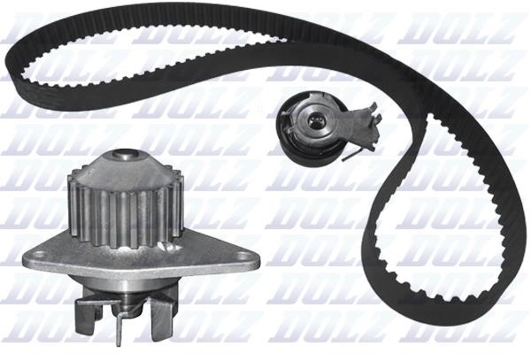 Dolz KD057 TIMING BELT KIT WITH WATER PUMP KD057
