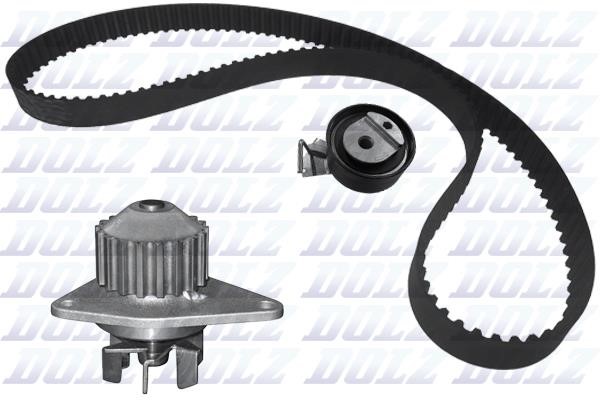 Dolz KD061 TIMING BELT KIT WITH WATER PUMP KD061