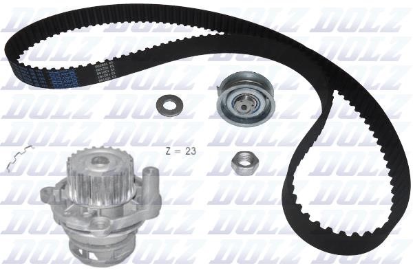 Dolz KD063 TIMING BELT KIT WITH WATER PUMP KD063