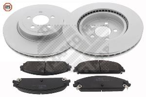 Mapco 47791HPS Front ventilated brake discs with pads, set 47791HPS