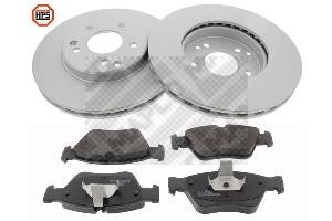 Mapco 47805HPS Front brake disc ventilated 47805HPS