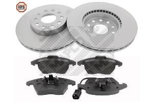 Mapco 47830HPS Front brake disc ventilated 47830HPS