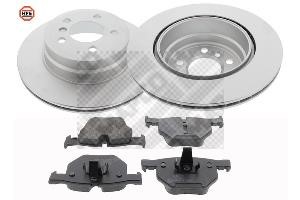 Mapco 47988HPS Rear ventilated brake discs with pads, set 47988HPS