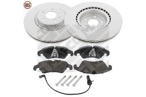 Mapco 47991HPS Front ventilated brake discs with pads, set 47991HPS