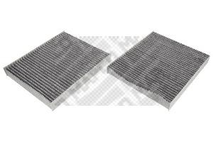 Mapco 67625 Activated Carbon Cabin Filter 67625