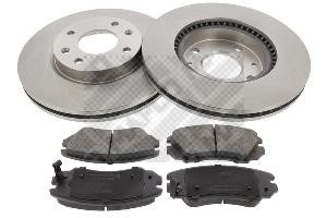 Mapco 47213 Front ventilated brake discs with pads, set 47213