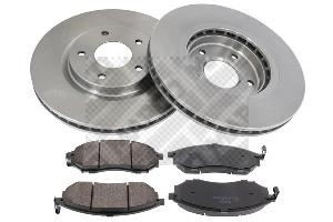 Mapco 47240 Front ventilated brake discs with pads, set 47240