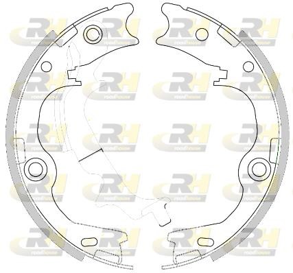 Road house 425200 Parking brake shoes 425200