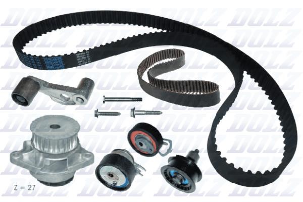 Dolz KD035 TIMING BELT KIT WITH WATER PUMP KD035