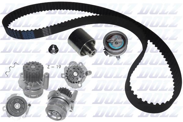 Dolz KD036 TIMING BELT KIT WITH WATER PUMP KD036