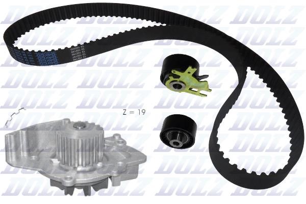 Dolz KD038 TIMING BELT KIT WITH WATER PUMP KD038