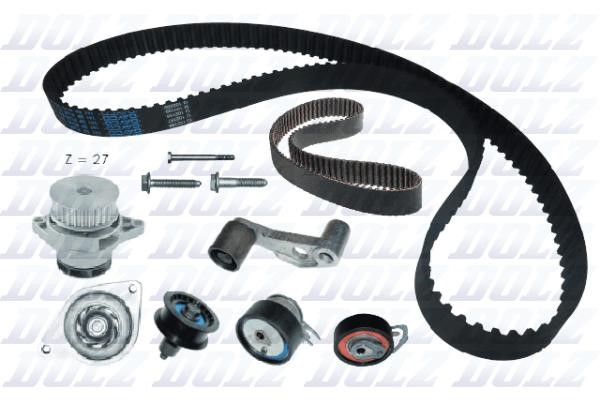 Dolz KD051 TIMING BELT KIT WITH WATER PUMP KD051