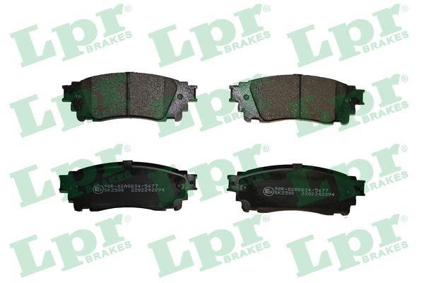 LPR 05P2094 Brake Pad Set, disc brake 05P2094