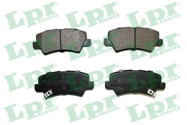 LPR 05P2182 Brake Pad Set, disc brake 05P2182