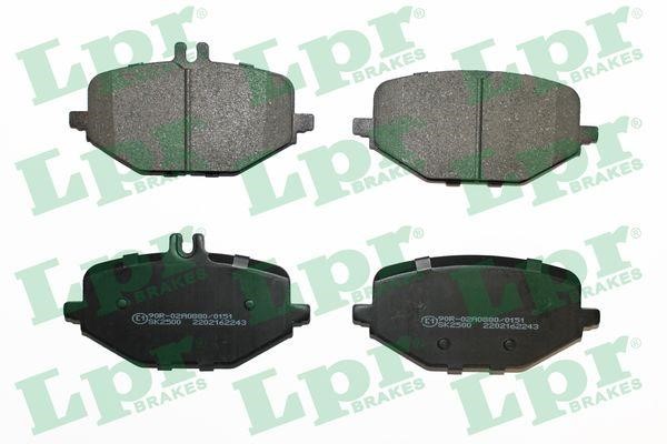 LPR 05P2243 Brake Pad Set, disc brake 05P2243