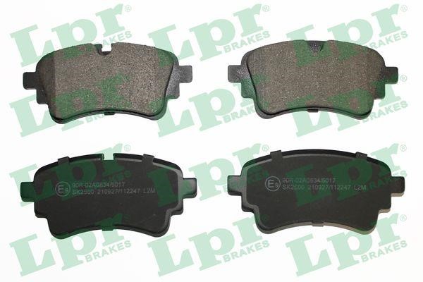 LPR 05P2247 Brake Pad Set, disc brake 05P2247