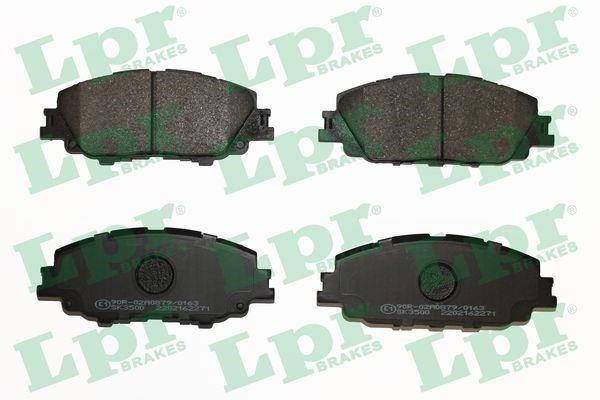 LPR 05P2271 Brake Pad Set, disc brake 05P2271