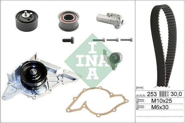 INA 530 0179 33 TIMING BELT KIT WITH WATER PUMP 530017933