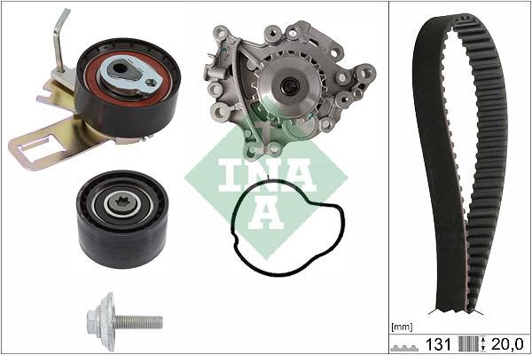 Timing kit Ford Puma: 530076030 INA Timing Belt Kit