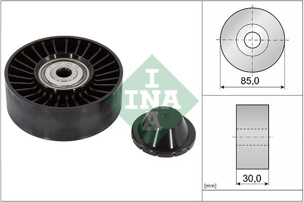 INA 532 0920 10 Deflection/guide pulley, v-ribbed belt 532092010