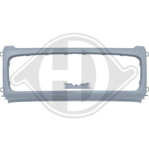 Diederichs 1695441 Cover, radiator grille 1695441