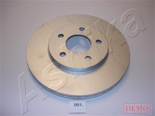 Ashika 60-00-001C Front brake disc ventilated 6000001C