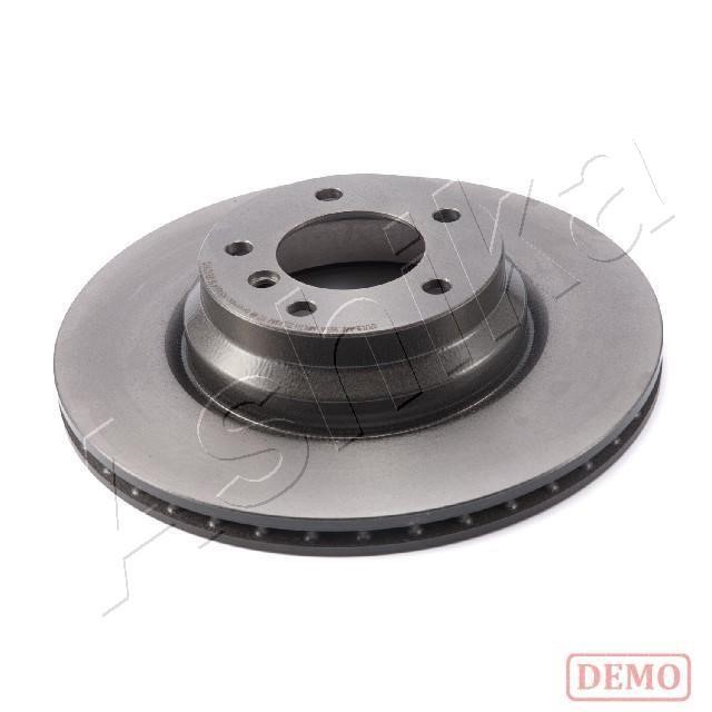 Ashika 60-00-0102C Front brake disc ventilated 60000102C