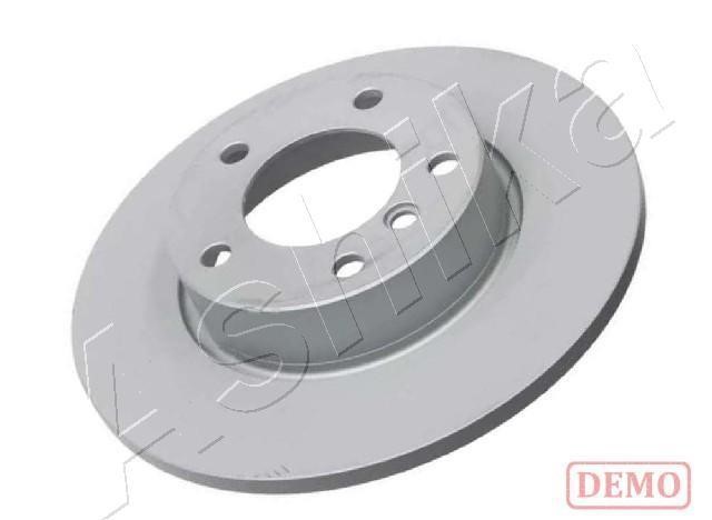 Ashika 60-00-0109C Unventilated front brake disc 60000109C