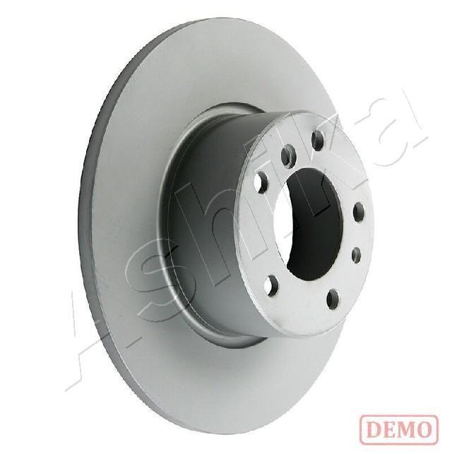 Ashika 60-00-0118C Unventilated front brake disc 60000118C