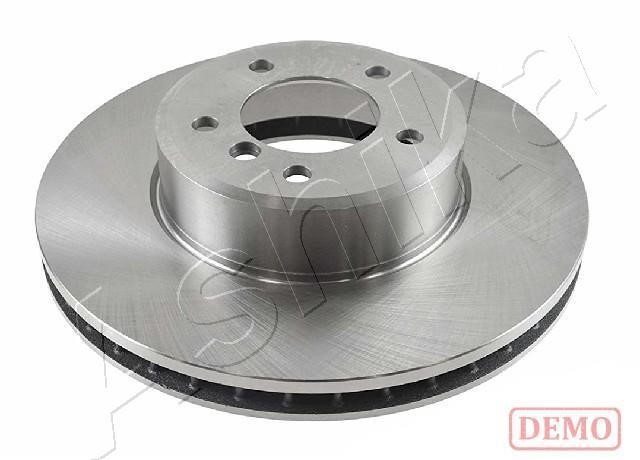 Ashika 60-00-0126C Front brake disc ventilated 60000126C