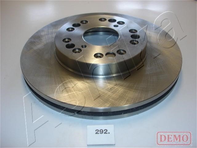 Ashika 60-02-292C Front brake disc ventilated 6002292C