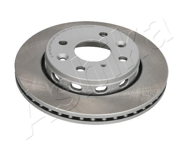 Ashika 60-03-398C Front brake disc ventilated 6003398C