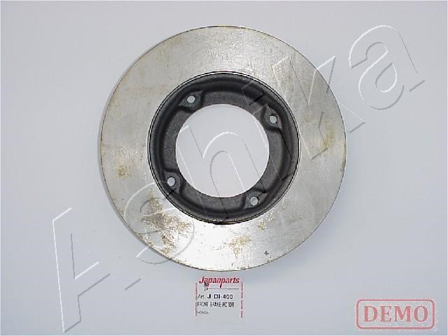 Ashika 60-04-400C Unventilated front brake disc 6004400C