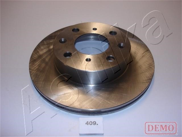 Ashika 60-04-409C Front brake disc ventilated 6004409C