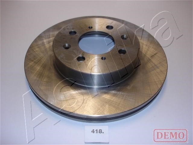 Ashika 60-04-418C Front brake disc ventilated 6004418C