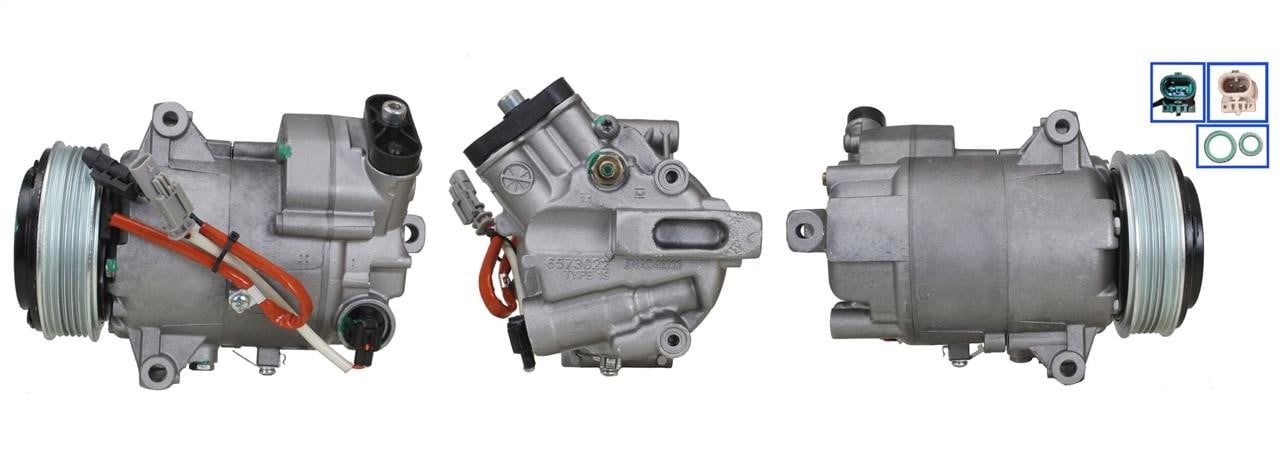 Car air conditioning Opel Meriva: 511440 Elstock Compressor, air conditioning