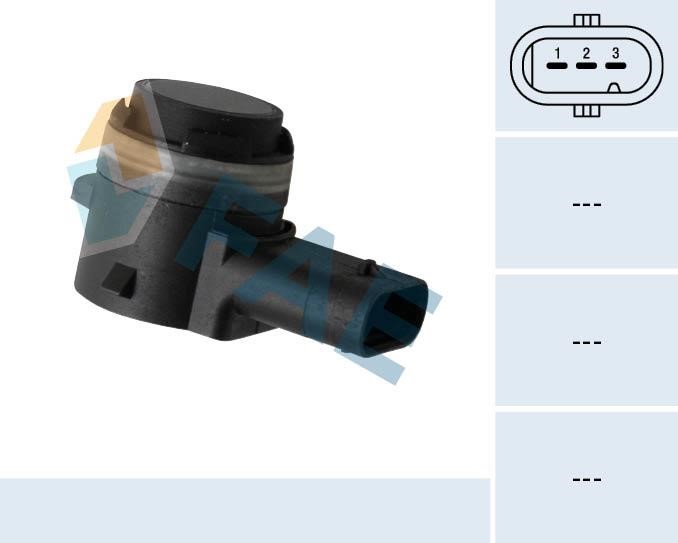 FAE 66078 Sensor, parking distance control 66078 66078 FAE Sensor, parking distance control