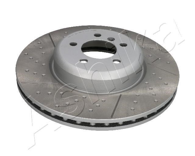 Ashika 60-00-0133C Front brake disc ventilated 60000133C
