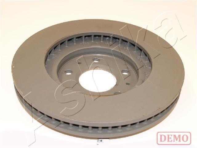 Ashika 60-00-0142C Front brake disc ventilated 60000142C