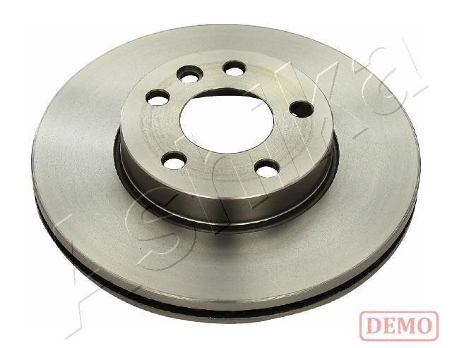 Ashika 60-00-0317C Front brake disc ventilated 60000317C