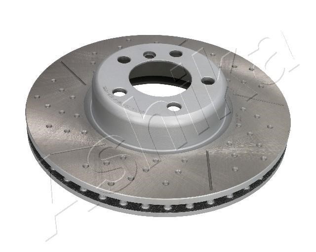 Ashika 60-00-0129C Front brake disc ventilated 60000129C