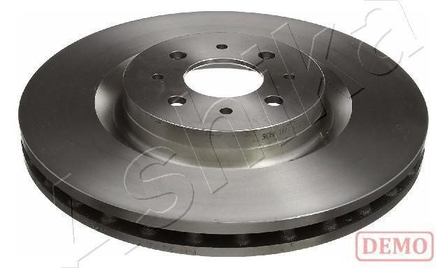 Ashika 60-00-0222C Front brake disc ventilated 60000222C
