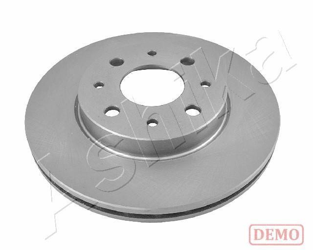 Ashika 60-00-0224C Front brake disc ventilated 60000224C