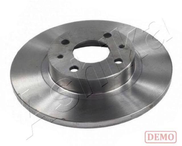 Ashika 60-00-0225C Unventilated front brake disc 60000225C