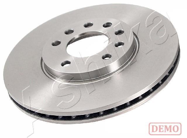 Ashika 60-00-0417C Front brake disc ventilated 60000417C