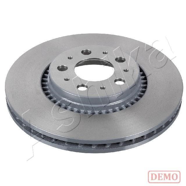 Ashika 60-00-0344C Front brake disc ventilated 60000344C