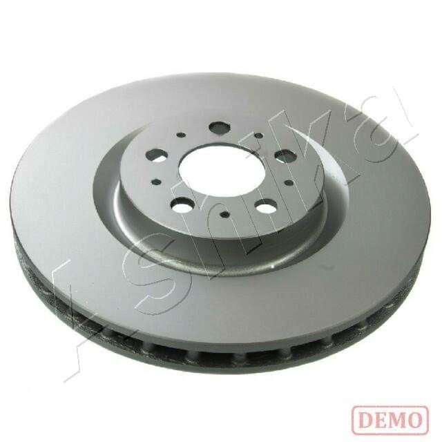 Ashika 60-00-0345C Front brake disc ventilated 60000345C