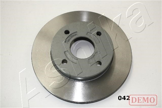 Ashika 60-00-0420C Front brake disc ventilated 60000420C