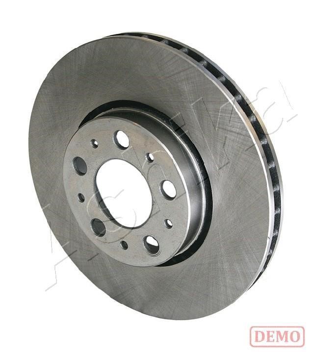 Ashika 60-00-0350C Front brake disc ventilated 60000350C